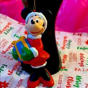 Minnie Mouse Santa Outfit/gift Ornament!